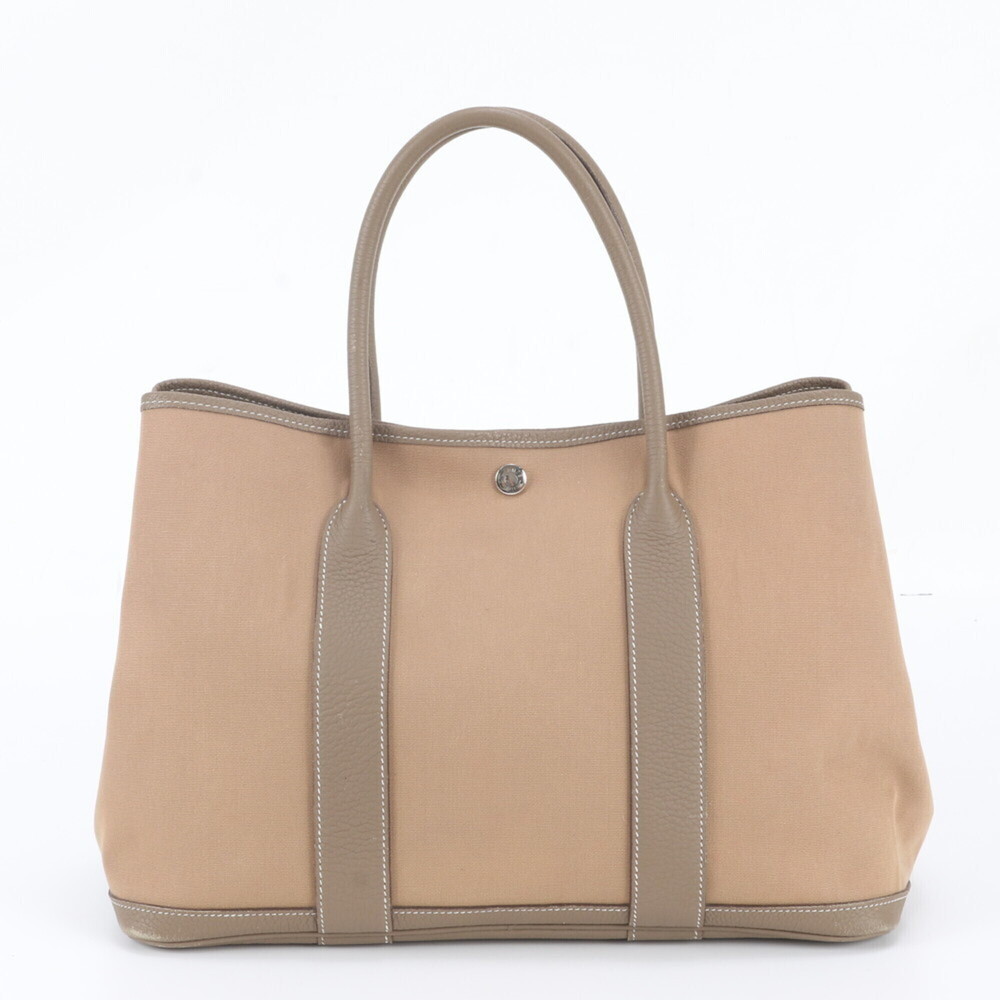 Hermes Garden Party Tote Bag/Shoulder Bag, Leather, 2018 Production, C Stamp,...